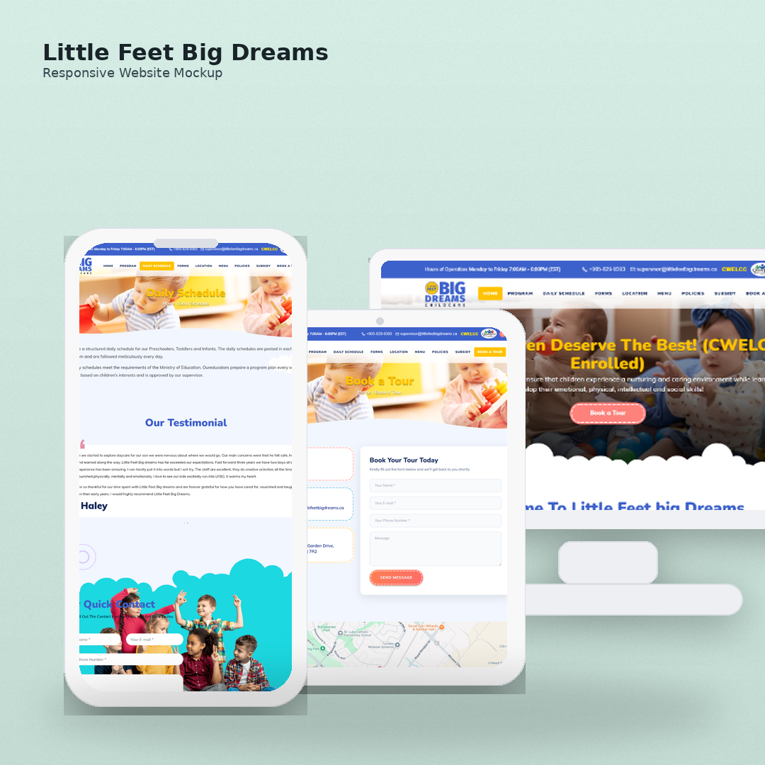 Little Feet Big Dreams