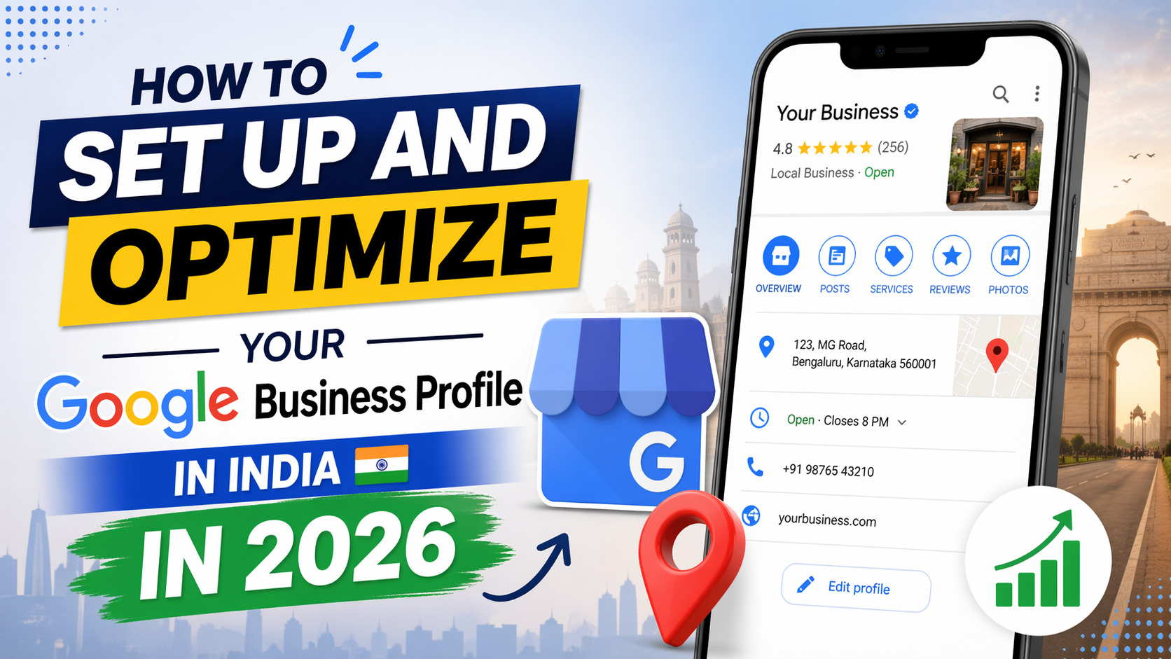 How to set up and optimize Google Business Profile in India 2026 — local SEO guide by Infinite OptionHow to set up and optimize Google Business Profile in India 2026 — local SEO guide by Infinite Option