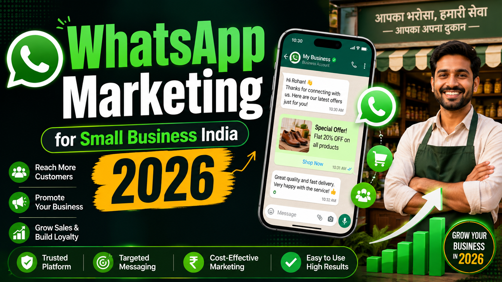 WhatsApp Marketing for Small Business India 2026