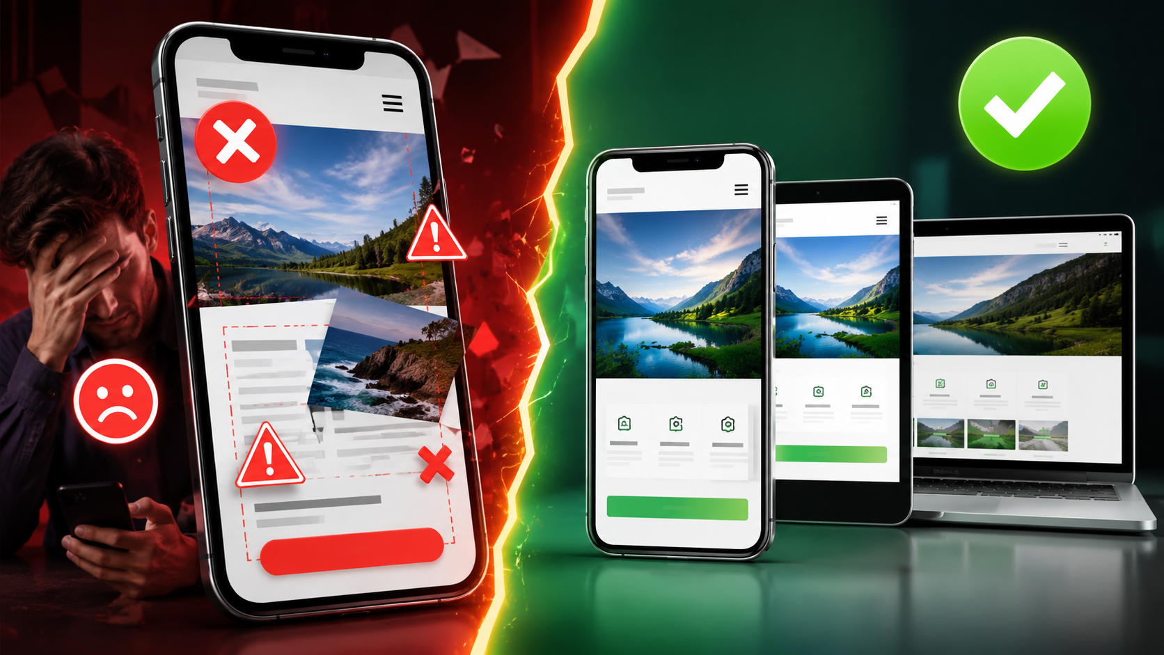 Website not working on mobile — common reasons