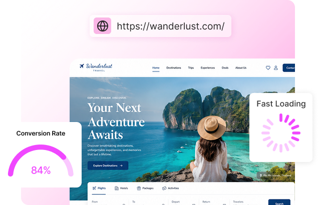 Landing Page Development