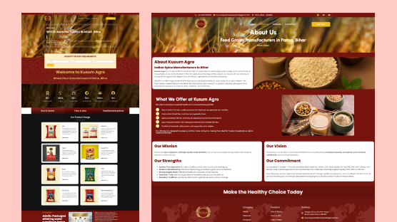 Kusum Endeavour Group FMCG product catalog website